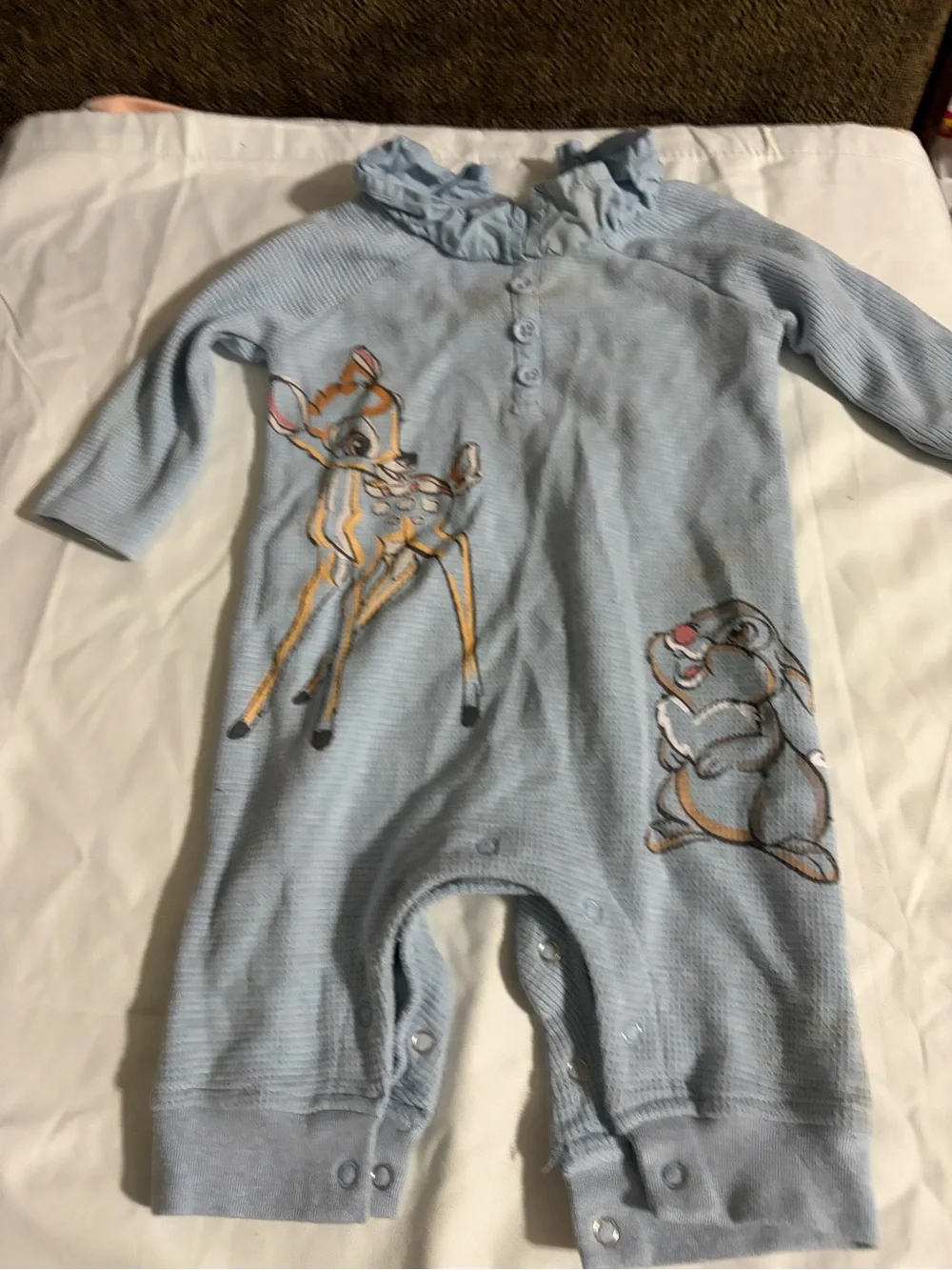 Girls' Yellow Butterfly One-Piece Sleeper - Packable Knit Sleepwear